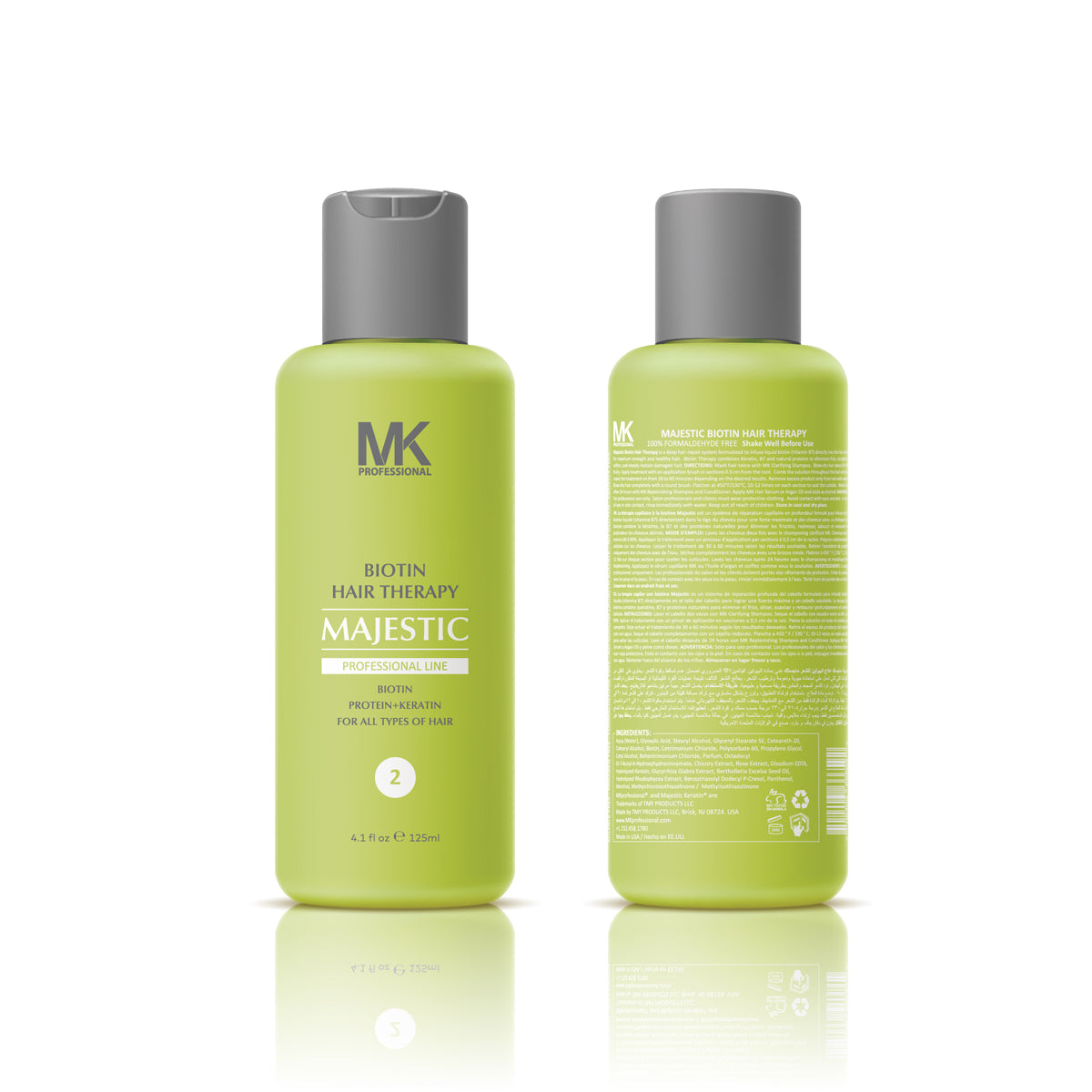 Majestic Biotin Therapy Hair Treatment - FORMALDEHYDE FREE