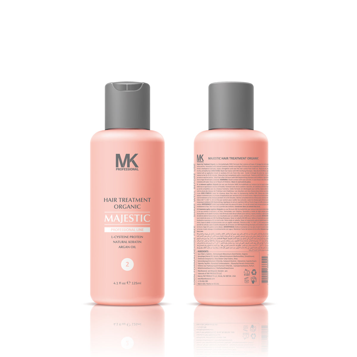 Majestic Organic Hair Treatment- FORMALDEHYDE FREE
