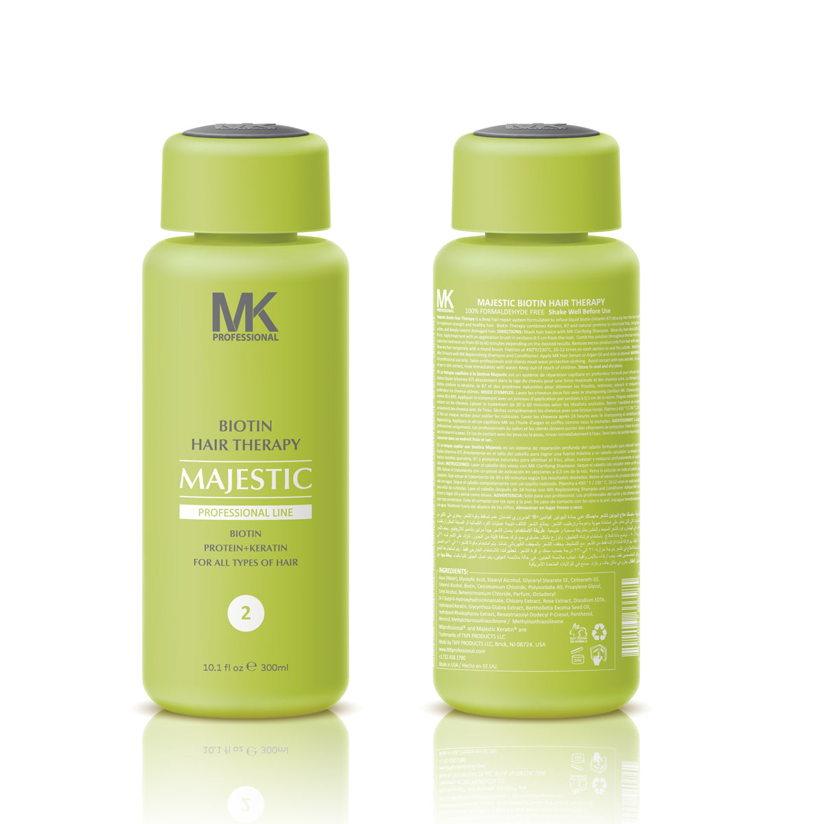 Majestic Biotin Therapy Hair Treatment - FORMALDEHYDE FREE
