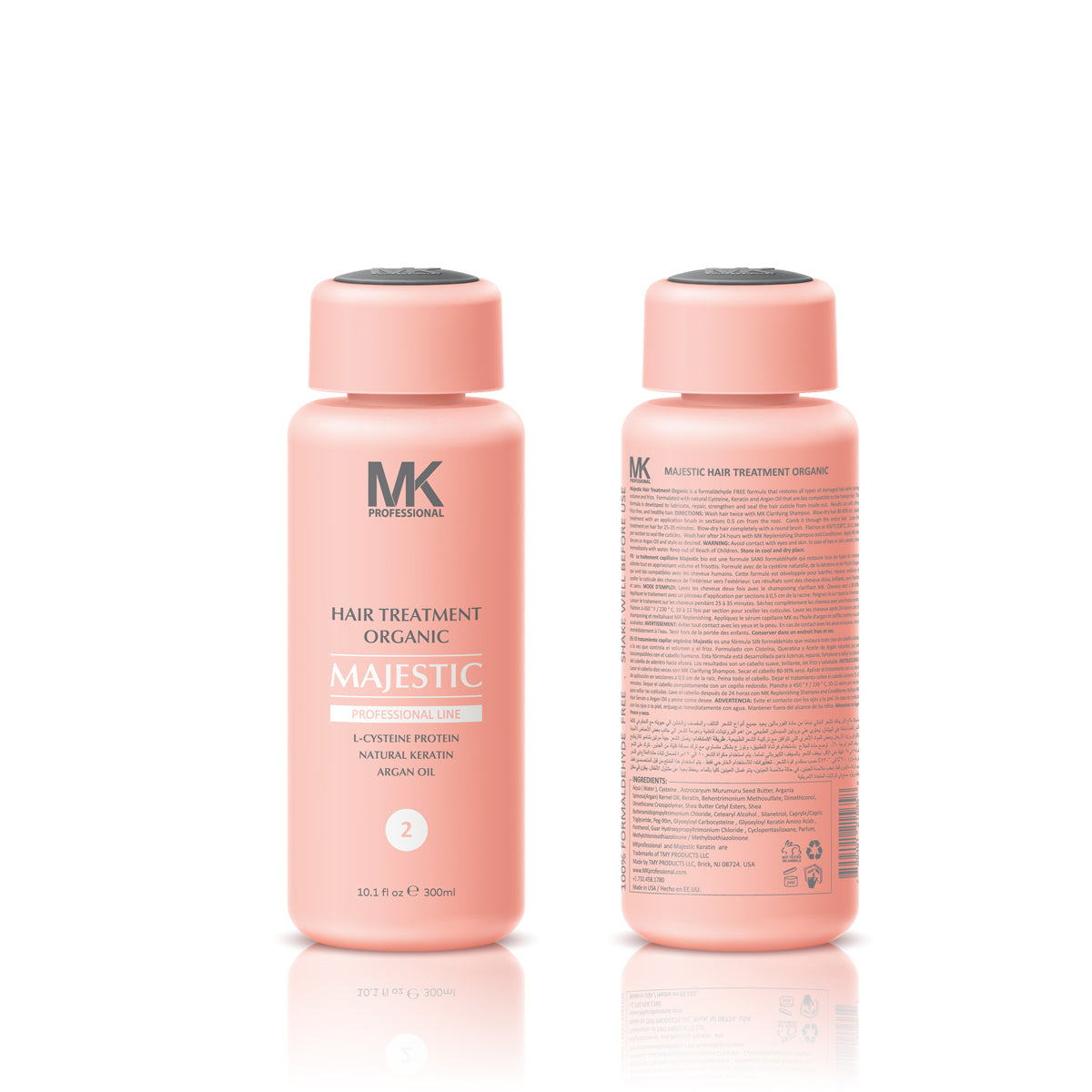 Majestic Organic Hair Treatment- FORMALDEHYDE FREE