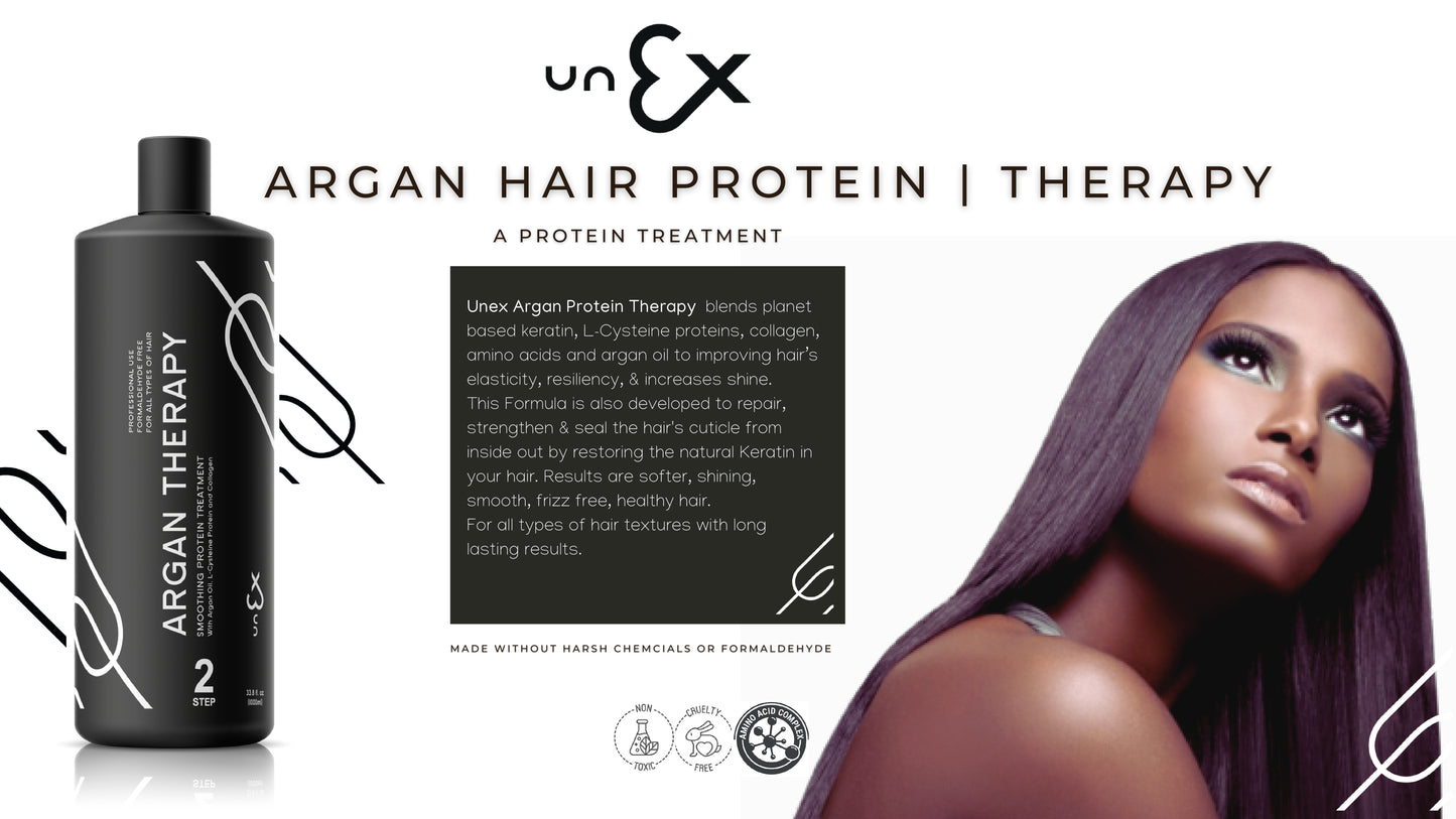 Unex Argan Protein Hair Treatment-FORMALDEHYDE FREE