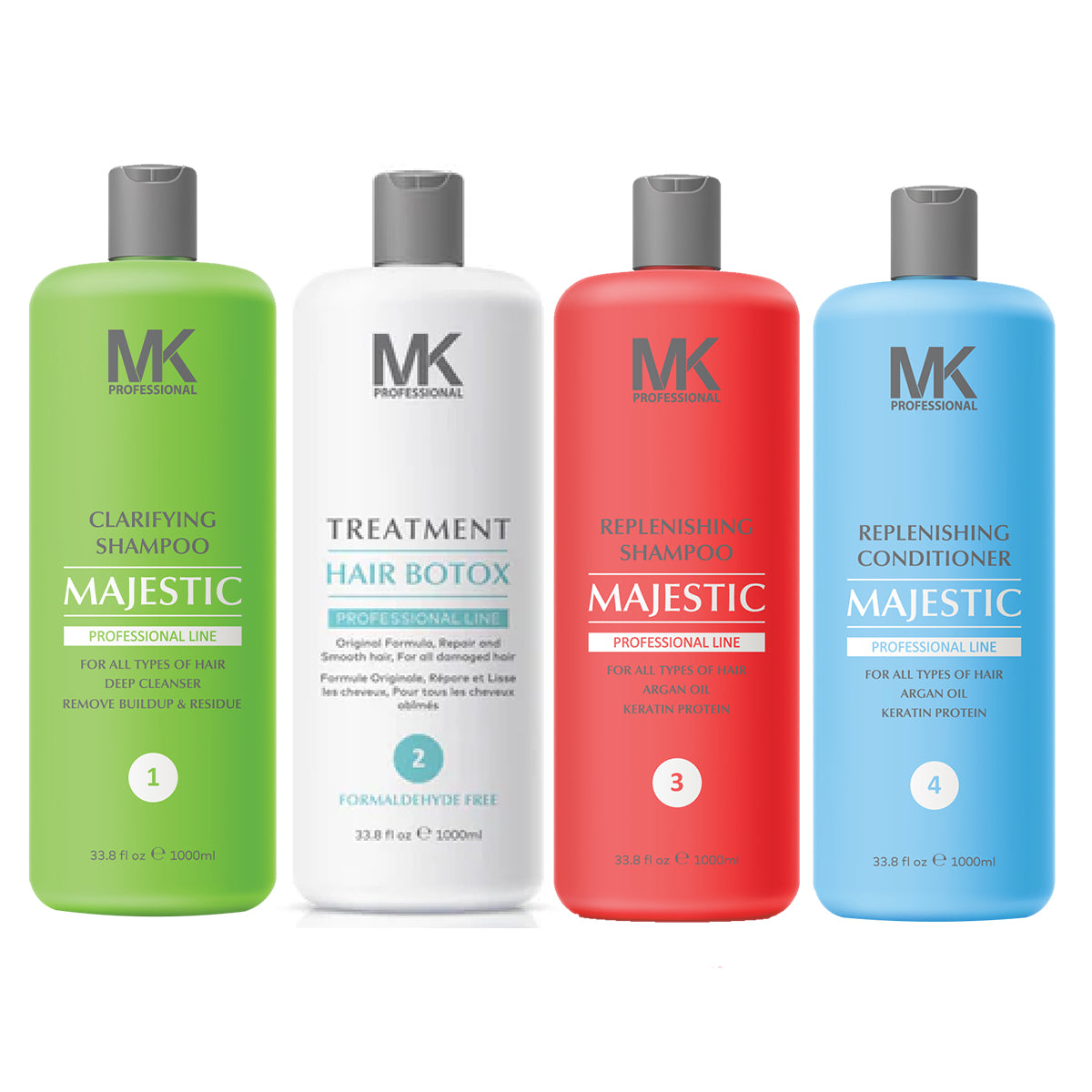 MAJESTIC BTX HAIR TREATMENT KIT- FORMALDEHYDE FREE