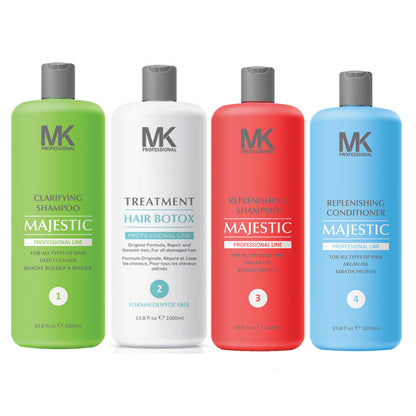 MAJESTIC BTX HAIR TREATMENT KIT- FORMALDEHYDE FREE