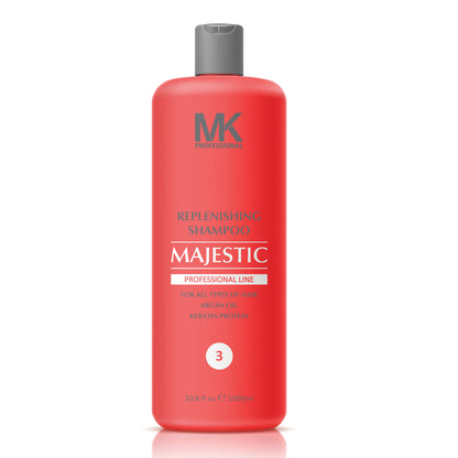 Majestic Keratin Replenishing Shampoo with ARGAN OIL