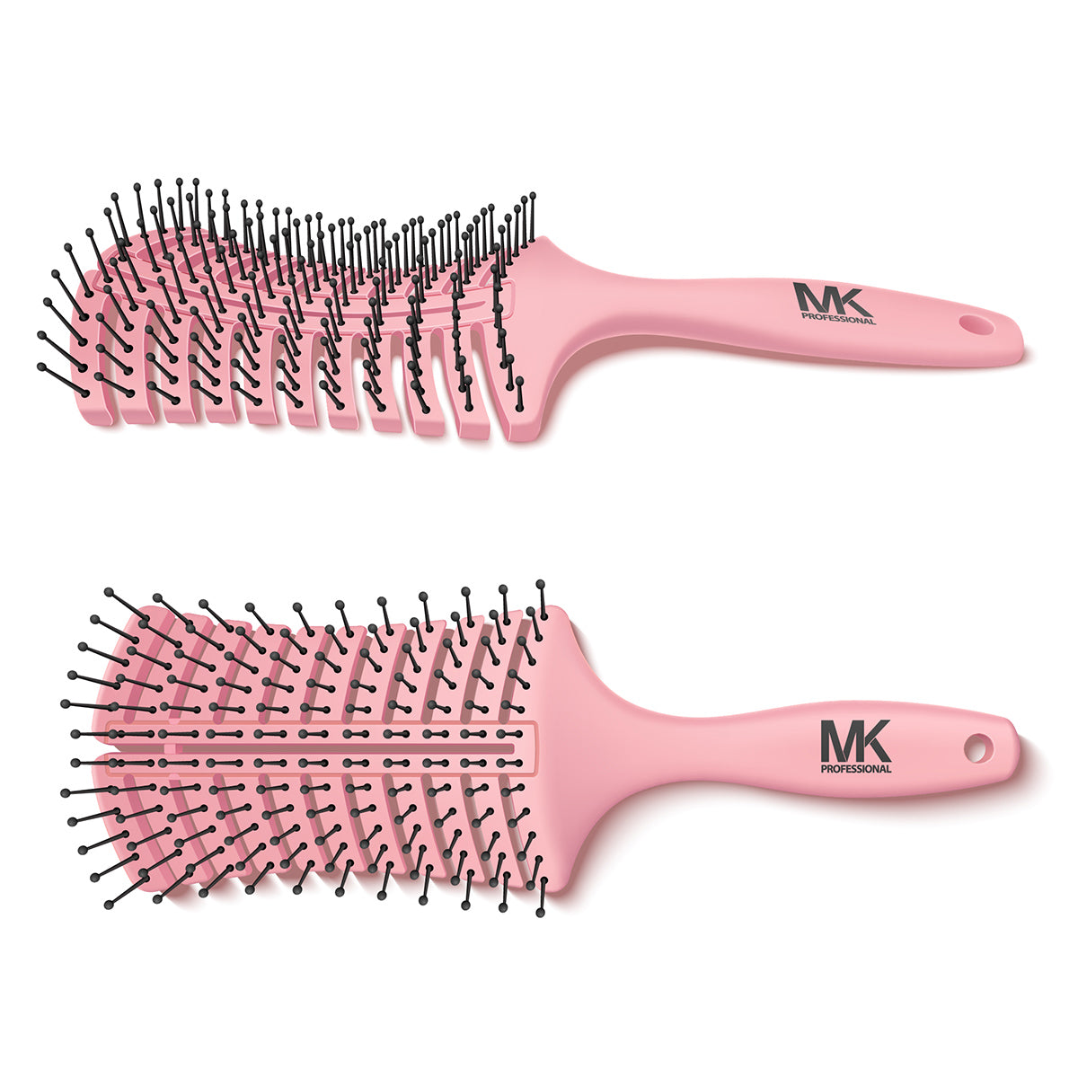 MK Pink Ergonomic Styling Brushes