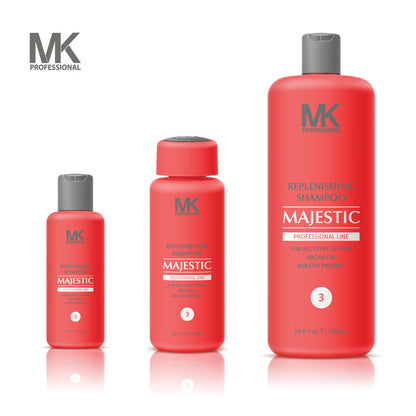 Majestic Keratin Replenishing Shampoo with ARGAN OIL