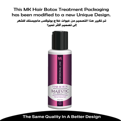 MAJESTIC BTX HAIR TREATMENT- FORMALDEHYDE FREE