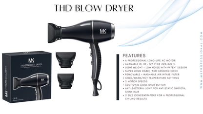 MK Professional Hair Dryer THD2300