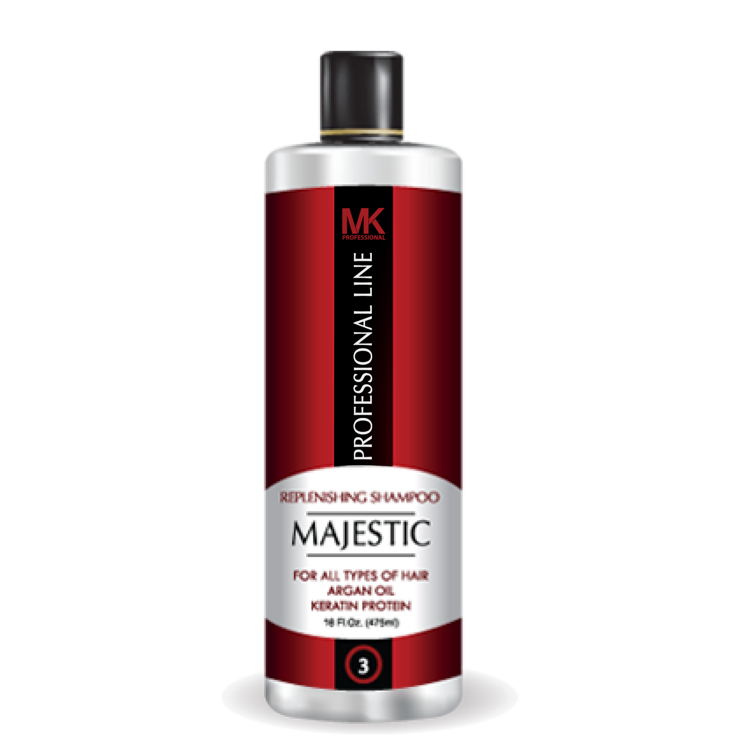 Majestic Keratin Replenishing Shampoo with ARGAN OIL